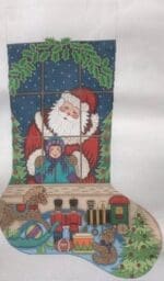Alexa Designs - Santa in Window Boy (7356)