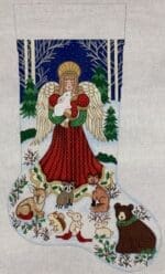 Alexa Designs - Angel with Forest Animals (7357)