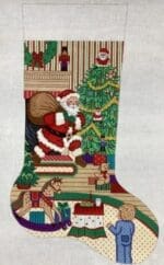 Alexa Designs - Santa with Chimney Boy (7360)