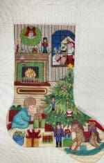 Alexa Designs - Santa Looking in Window Boy (7364)