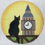EyeCandy Needleart - London Cat Travel Round