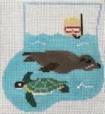 Kathy Schenkel Designs - Snorkeling with Sea Lion