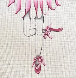 Patti Mann Needlepoint - Ballerina Dancer