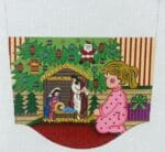 Alexa Designs - Girl with Nativity Cuff