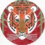 Charley Harper Needlepoint - Asian Tiger