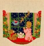 Alexa Designs -  Girl Looking out Window Cuff (155)