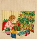 Alexa Designs - Girl with Presents Under Tree (159)