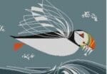 Charley Harper Needlepoint - Puffin
