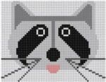 Charley Harper Needlepoint - Raccoon