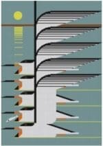 Charley Harper Needlepoint - Skimmerscape
