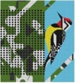 Charley Harper Needlepoint - Savoring Sycamore