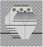 Charley Harper Needlepoint - Twowls
