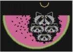 Charley Harper Needlepoint - Watermelon Moon