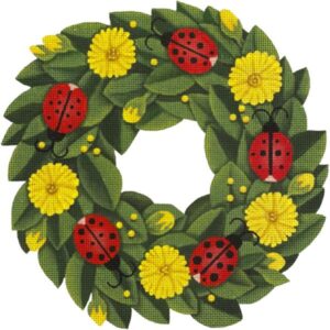 Melissa Shirley Designs - Lady Bug Wreath
