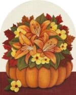 Melissa Shirley Designs - Orange Pumpkin Bouquet