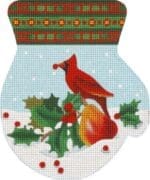 Melissa Shirley Designs - Cardinal Mitten