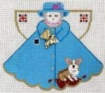 Painted Pony Designs - Queen and Her Corgi