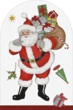 Melissa Shirley Designs - Winking Santa
