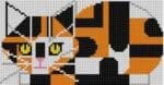 Charley Harper Needlepoint - Calico Cat