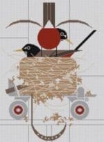 Charley Harper Needlepoint - Confiskation