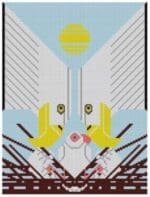 Charley Harper Needlepoint - Ecological Event