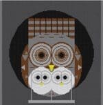 Charley Harper Needlepoint - Family Owlbum