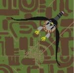 Charley Harper Needlepoint - Frequent Flyer