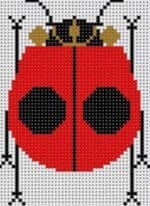 Charley Harper Needlepoint - Ladybug