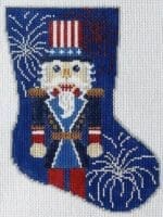 KCN Designers - Stars and Stripes Sam Mini Stocking