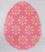 Stitch Rock Designs - Daisy Egg - Pink