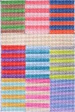 Stitch Rock Designs - Color Block Strips Passport Cover