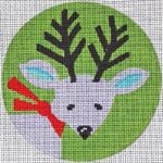 Patti Mann Needlepoint - Retro Reindeer Ornament