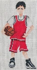 Patti Mann Needlepoint - Boy's Sports Basketball