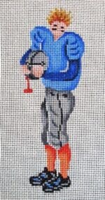 Patti Mann Needlepoint - Boy's Sports Football