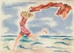 Patti Mann Needlepoint - Ann Kagi - Beach Runner