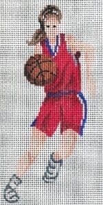 Patti Mann Needlepoint - Girl's Sports Basketball