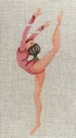 Patti Mann Needlepoint - Girl's Sports Gymnastics