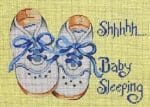 Patti Mann Needlepoint - Shhh...Boy's Shoes