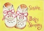 Patti Mann Needlepoint - Shhh...Girl's Shoes