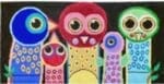 Patti Mann Needlepoint - Owl Group