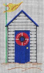 Patti Mann Needlepoint - Life Preserver Door Cabana