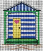 Patti Mann Needlepoint - Heart on Door Cabana