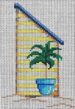 Patti Mann Needlepoint - Yellow Shed Cabana