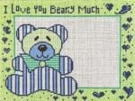 Patti Mann Needlepoint - Beary Much Blue