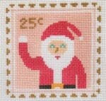 Stitch Rock Designs - Santa Stamp Ornament