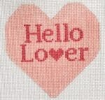 Stitch Rock Designs - Hello Lover Ornament