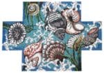 Patti Mann Needlepoint - Brick Cover Seashells