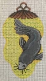 Patti Mann Needlepoint - Sea Lion Ornament