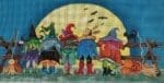Patti Mann Needlepoint - Halloween Witches and Moon