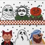 Patti Mann Needlepoint - Halloween Lineup